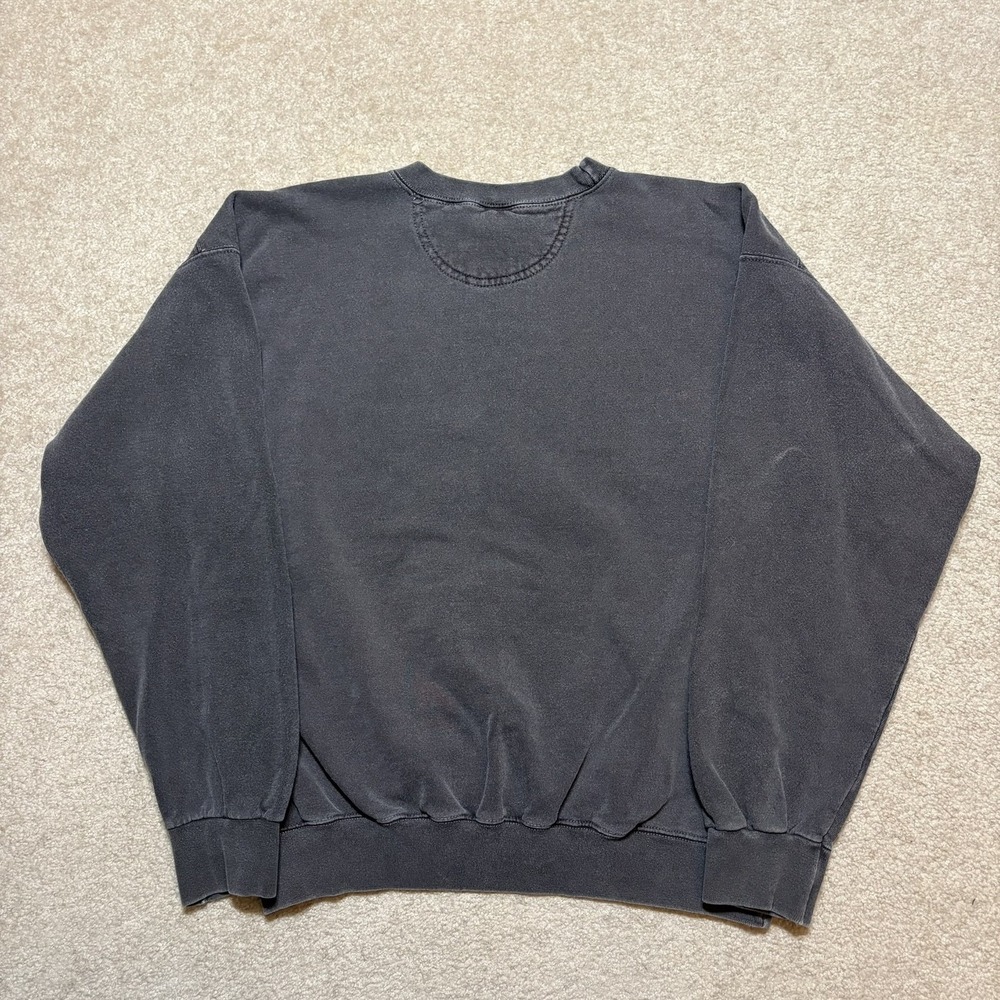 Vtg 90s Wisconsin Badgers Sweatshirt Mens Medium Gray NCAA Collegiate Crewneck - Picture 3 of 10